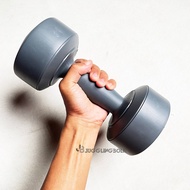 Empty Barbell Dumbell Plastic PVC Thickness 3kg 5kg 7kg 10kg