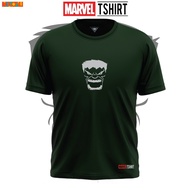 Tshirt Hulk Face | Tshirt Super Heroes | Microfiber quick-dry | Reflective print