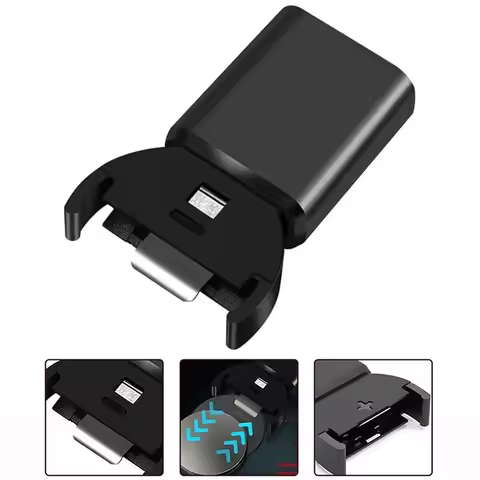 Type-C Battery Power Charger Rechargeable Lithium Coin Button Cells Charger For LIR2032 LIR1632 LIR2