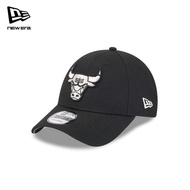 New Era 9FORTY Chicago Bulls Black Metallic Snapback Cap