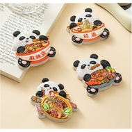 Chinese Food Panda Fridge Magnet Cartoon Cute Creative Magnetic Sticker Chengdu Chinese Travel Souve