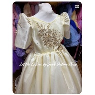 Filipiniana kids gown for occasional with built in petticoat