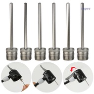 Super 3 6pcs Balls Pumps Inflation Needle Stainless Steel Air Pumps Needle for Blowing Up Football B