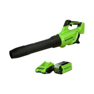 Greenworks 48V Industrial Cordless Axial Leaf Blower with 120 MPH/500 CFM 75+ Compatible Tools 2.5Ah