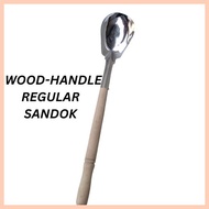 ✙ ▧ ◩ BSS Wood-handle Regular Sandok