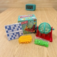 Mini bingo roulette set complete set with 12pcs cards for family fun and bonding