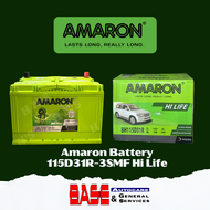 Amaron Battery 115D31R-3SMF Hi Life (2 Years Warranty)
