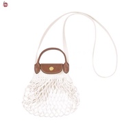 LSJ 5 colors【PROMO 2022 new Style】 longchamp Shoulder bag Woven Bags Mesh Bags, Handbags Women's Bag