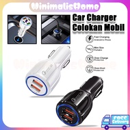 Car Charger 2 Ports Car Plug/ Fast Charging Charger 3in1 Cable Fast Charging Car Charger