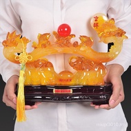 Lucky Gift Lucky Fortune Friends Lucky Opening Housewarming Office Ornaments Imitation Jade Ornament