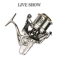 Mesin pancing pantai DEUKIO CC 8000 10000 surf casting fishing reel (POWER screw in handle)