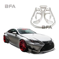 For  RC200 RC300 RC350 Upgrade Wide-body Body Kit Rocket Rabbit Style Fender Front Lip Diffuser Side