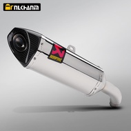 For SV650 SV650X 2016-2024 Suzuki Motorcycle full system exhaust Ak Carbon tip exhaust belt DB Kille