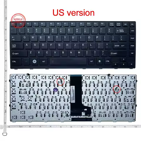 New US English For Toshiba Satellite M640 M645 M650 M600 P745 R801 Laptop Keyboard