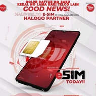 ESIM HALOTELCO 5G 4G (SELF REGISTER) (ONLY FOR MALAYSIANS) (SCAN QR CODE NUMBER ACTIVE)