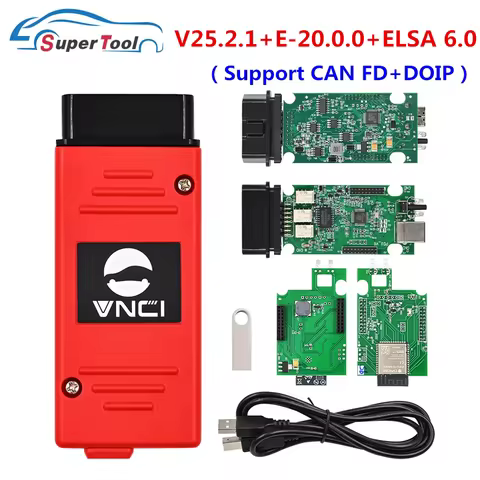 V25.2.1 VNCI 6154 E-20.0.0 OKI 6154A Original Driver 6154A Cover All Models CAN FD &UDS DoIP Protoco