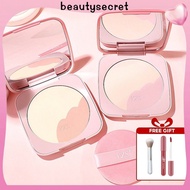 24h Shipping [gift]yzs Two-color Powder Cake Matte Multi-purpose Blush Setting Powder Lightweight Wa