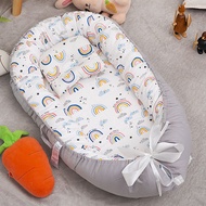 Soft Baby Sleeping Nest Bed Infant Cot Lounger Portable Co-sleeping Cribs for Newborn Bassinet Photography Props