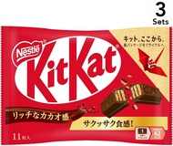 【3 件入組】Nestle雀巢 kitkat 可可威化餅 原味 11枚