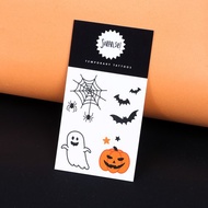 萬聖節 刺青紋身貼紙 / 南瓜 幽靈 蜘蛛 蝙蝠