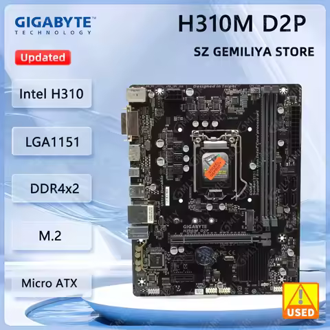 GIGABYTE H310M D2P 2.0 motherboard memoria ram ddr4 CPU LGA 1151 compatible i9-9900K i7-9700F i5-960