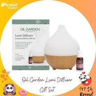 澳洲天然精油品牌☘️Oil Garden Lumi  擴香薰機+ 澳洲粉紅柚子純天然精油12ml 禮盒套裝