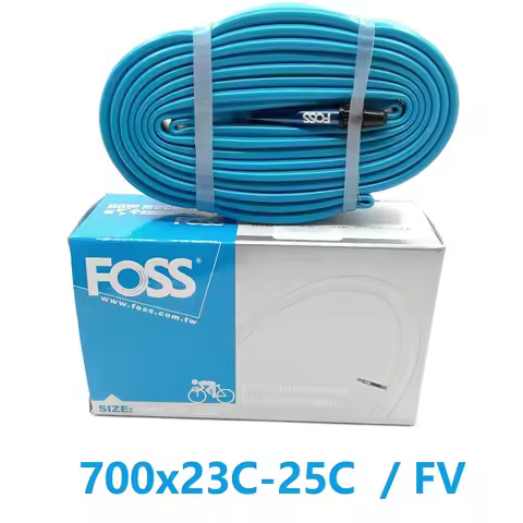 FOSS Bicycle Tube 700*23C-25C Road Bicycle Inner Tires 700*23C 700*25C Presta/FV Valve TPR Rubber Bi