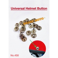 Universal Helmet Button Visor Helmet Pin Paku Button Visor MS88 NS88 BELL MHR SGV Magnum Apollo LTD 