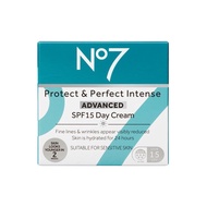 No7 Protect & Perfect Intense Advanced Day Cream Spf 15 50ml. นัมเบอร์เซเว่น โพรเท็ค แอนด์ เพอร์เฟ็ค