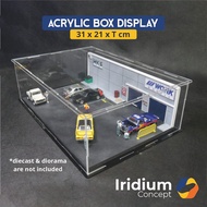 Acrylic Box Display 2mm 31x21x6, 10, 15, 20 cm / Diecast Acrylic Scale 31 x 21 x 6 10 15 20 cm