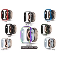 Applewatch Ultra Apple s8 Watch Aluminum Alloy Silicone Protective Case iwatch Case 41mm 44mm 45mm