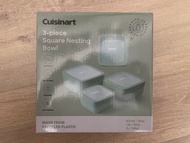 Cuisinart 3件裝 方形 食物儲存盒