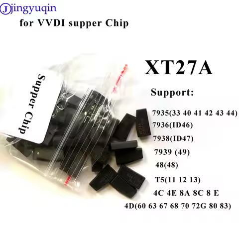 Xhorse jingyuqin Super Chip Transponder XT27A XT27A01 Super Chip For ID46/40/43/4D/8C/8A/T3/47 for V