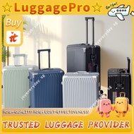 【Bags & Luggage Pro】 Highly stylish luggage suitcase, aluminum frame, matte finish, iron handle, dou