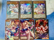 [Fans card] 遊戲王 Yu-Gi-Oh!  白銀姬，黑魔導女孩 ，俱利伽羅天童