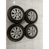 Velg Mobil Bekas Ring 15 Standar Innova Lubang 5 Ban 205 65 R15