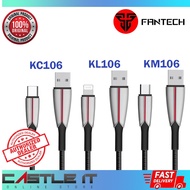 Fantech K106 SMART LIFE LED LIGHT USB To Type C 3.0A/IP USB 2.4A /Micro USB 1.2m Cable Length (KC106