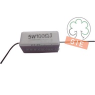5W Wirewound Resistor 100 ohm