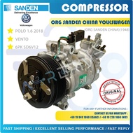 ORIGINAL SANDEN CHINA VOLKSWAGEN VENTO / POLO 1.6 2018 6PK SD6V12 COMPRESSOR ( 1948 )