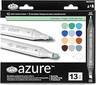 Royal & Langnickel Royal And Langnickel Azure Marker Set 13/Package - Seashore Colours