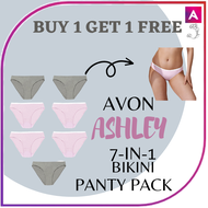 Avon ASHLEY ( MEDIUM ) 7-IN-1 BIKINI PANTY PACK - Hotdealz Best Seller Trending Cash On Delivery Ori