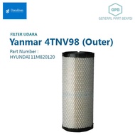 FILTER UDARA YANMAR 4TNV98 (OUTER)