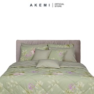 AKEMI Cotton Essentials Enclave Joy Comforter Set | 100% Cotton 650TC (Super Single/ Queen/ King)