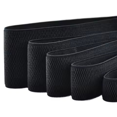 High quality black waist elastic band / elastic belt 2-10cm / sewing clothing accessories / elastic