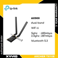 TP-LINK Archer TX10E AX900 Wi-Fi 6 Bluetooth PCIe Adapter