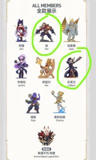 LB樂芙蘭-popmart 英雄聯盟盲盒