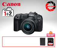 Canon EOS R8 24-50mm Mirrorless Camera + Sandisk Extreme Pro 64GB + Extra Battery (Canon Malaysia Wa