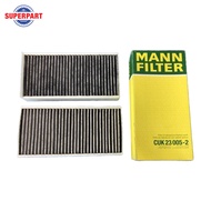 กรองแอร์-BMW X1 F48^16_22-MANN-คาร์บอน- (CUK23005-2)