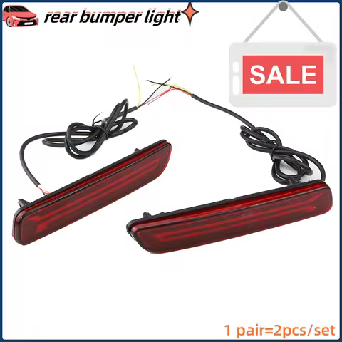 2Pcs LED Brake Lights for Suzuki Ertiga Ciaz Vitara S-Cross SX4 Splash Rear Bumper Reflector Tail La