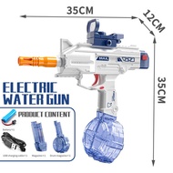 UZI Short Electric Water Gun Children's Beach Toys Outdoor Pool Toys Blaster Water Gun For